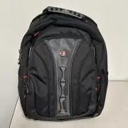 New Swiss Gear Wenger Legacy Notebook Backpack Laptop & Case - Black/grey NEW
