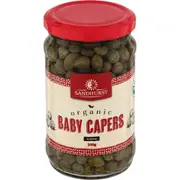 Sandhurst Organic Baby Capers In Brine 300g