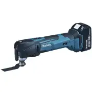 Makita rechargeable multi-tool 18V 6Ah battery and charger included TM51DRG