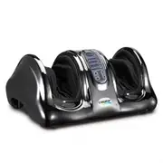 Livemor Foot Massager Shiatsu Massagers Electric Remote Roller Kneading Black