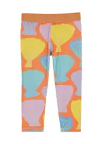 Stella Mccartney Kids Shell-printed Stretch-cotton Leggings - Multicoloured - 10YR (10 Years) 10YR (10 years)