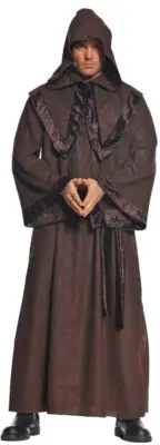 Men's Monk Robe Deluxe - Underwraps Costumes