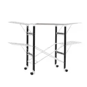 Extra Large Heavy Load Sturdy Foldable Clothes Drying Rack (White)