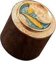 KOCKSHION Wooden Teapot Lid Holder Stand Elegant Wooden Tea Cover Holder for Teacups Accessory for Home Office and Restaurant Decor Craftsmanship and Design