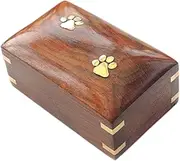 STARTIST Pet Cremation Urn Supplies Premium Practical Loss Pet Remembrance Gift Funeral for Dogs Cats Funeral Box Wooden Memorial Urn