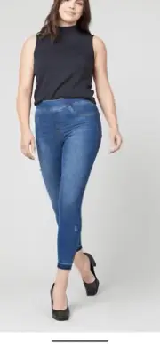 SPANX Skinny distressed Jean