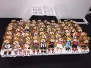 Full Set of(2012-2013)AFL Beanie Kids Home&Clash Total 71 All Tags on(Mint Cond)