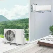 11500 BTU Wifi Enabled Mini Split Air Conditioner & Heater, 17 SEER2 115V Invert