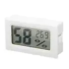 Mini Digital LCD Temperature Humidity Meter Thermometer Hygrometer (White)