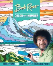 Bob Ross Color-by-Number by Editors of Thunder Bay Press (English) Paperback Boo