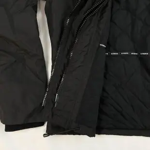 【Superdry】極度乾燥 黑色 女外套 鋪棉 防風衣 外套 三拉鍊 防風外套 平輸品(機能外套 女外套)