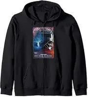 [STAR WARS] Obi-Wan Kenobi Darth Vader Vintage Cassette Cover Zip Hoodie
