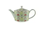 Ashdene Matilda New Bone China 650ml Teapot Kettle Tea Maker w Infuser Sage