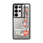 Galaxy S25 Ultra Impact Ring Stand Case Sundae Kids- Polaroid