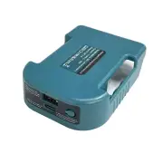 1pc For Makita 18V With USB With Type-C Battery Holder For Makita 18V Battery BL1840 BL1850 BL1860 Charger Adapter Fast
