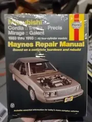 Haynes Repair Manual Mitsubishi Cordia Tredia Precis Mirage Galant 1983-1993
