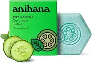 Anihana Cucumber and Mint Solid Shower Bar 80 g