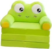 DimyFew Kids Couch Fold Out Comfortable Convertible Sofa to Lounger Toddler Chair Folding, Style B