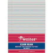 Writer Exam Ream QLD Year 2 Ruled 250 Sheets