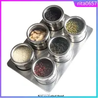 在飛比找蝦皮購物優惠-6pcs Spice Bottles Condiment J