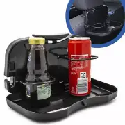 Table Cans Mug Tray Mount Car Vehicle Rear Seat Beverages Holder Folding