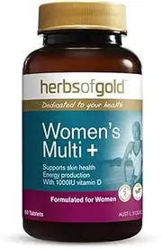 Herbs of Gold Women's Multi Plus Grapeseed 12000 90 Tablets, 90 count