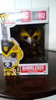 Animated Funko pop vinyl figure - Transformers Bumblebee No 102 BNIB
