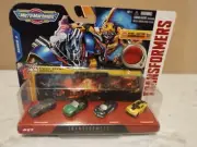 MicroMachines Transformers Series 2 #07 Bumblebee + 3 Autobots Micro Decoder Inc