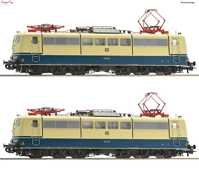 Roco DB BR151 094-0/117-9 Electric Locomotive Twin Set IV 1:87 Scale, HO Scale