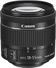 A Canon Standard Zoom Lens EF-S18 – 55 mm F4 – 5.6 is STM APS-C Compatible!
