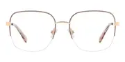Fossil FOS 7163/G Asian Fit AU2 Women’s Glasses Red Size 53 - Private Health Rebate - Blue Light Block Available