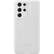 Genuine Samsung Galaxy S21u Ultra s21 Silicone Cover Case Official White