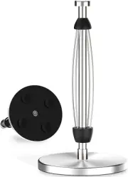 Paper Towel Holder Countertop, Perfect Tear Paper Towel Stand with Suction Cups