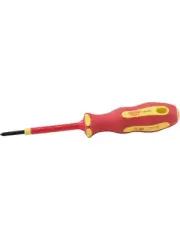 Draper Tools Ergo Plus VDE No.0 X 60mm PZ Slot Screwdriver (64476)