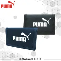 在飛比找momo購物網優惠-【PUMA】布夾 運動皮夾 三折零錢皮夾 魔鬼氈 07995