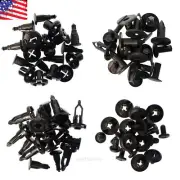Pack 40 Push Retainer Pin Body Bumper Rivet Trim Moulding Clips Fits Most Car (for: Audi)