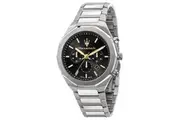Maserati Stile Chronograph Black Dial Quartz R8873642010 100M Men's Watch