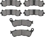 KIADZIE Motorcycle Front & Rear Brake Pads For HONDA GL1800 GL 1800 Goldwing Tour J Manual DCT GL1800B GL1800D GL1800BD 2018-2022(Front and Rear)
