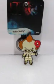 Pennywise Keychain I Love Derry Balloon IT Movie Stephen King Bag Charm NWT