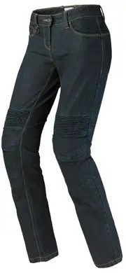 Spidi J&Racing Ladies Motorcycle Jeans, black-blue, Size 29 for Women Black Blue