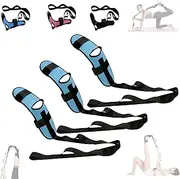 Izzila Stretching Strap with Loops and Detachable Foot – Adjustable Yoga Strap for Flexibility, Calf & Hamstring Stretcher,For Body Flex Stretching, Improve Strength