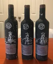 3pc Vintage Art BottlesVINODEL Collection Senakuri Comp LTD SENAKI Georgia