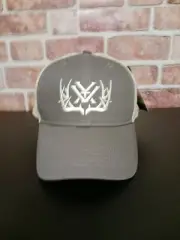 Vortex Optics Full Tine Hat Charcoal Gray Mesh Cap SnapBack Fits Most NWT