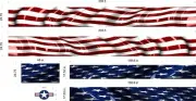 American Flag Graphic Boat Vinyl Wrap Fishing Pontoon Decal *CUSTOM BOAT WRAP*