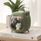 NNEDSZ Green USB Desktop Dual Mist Cute Humidifier with Essential Oil Diffuser,