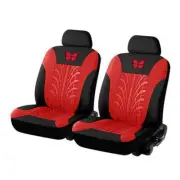 Car Seat Covers Cushion Protector Polyester Front Set Accessory For Car Interior (for: Honda Civic)