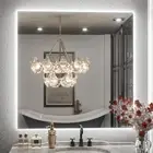 Ultra Bright Square LED Bathroom Mirror Backlit Anti-Fog Vanity Mirror Dimmable