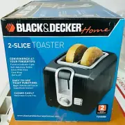 2 Slice Toaster Extra Wide Slots Slide-Out Crumb Tray Power Indicator Light