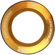 Mountain Bike Bowl Cover 28.6mm Pipe Bicycle Fork Tube Headset Caps Aluminum Alloy Parts Professional Maintenance Black