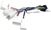 car Radio Wiring Harness Car Radio Cable, for Toyota, for Avensis Tundra Vios, for Lexus, for 16pin Power Wiring Harness DVD GPS Android Multimedia Connector